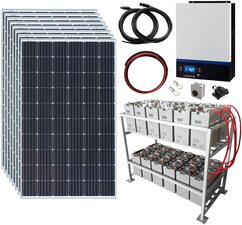 kit solar aislado