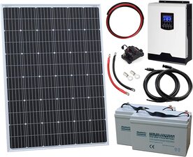 kit solar camping
